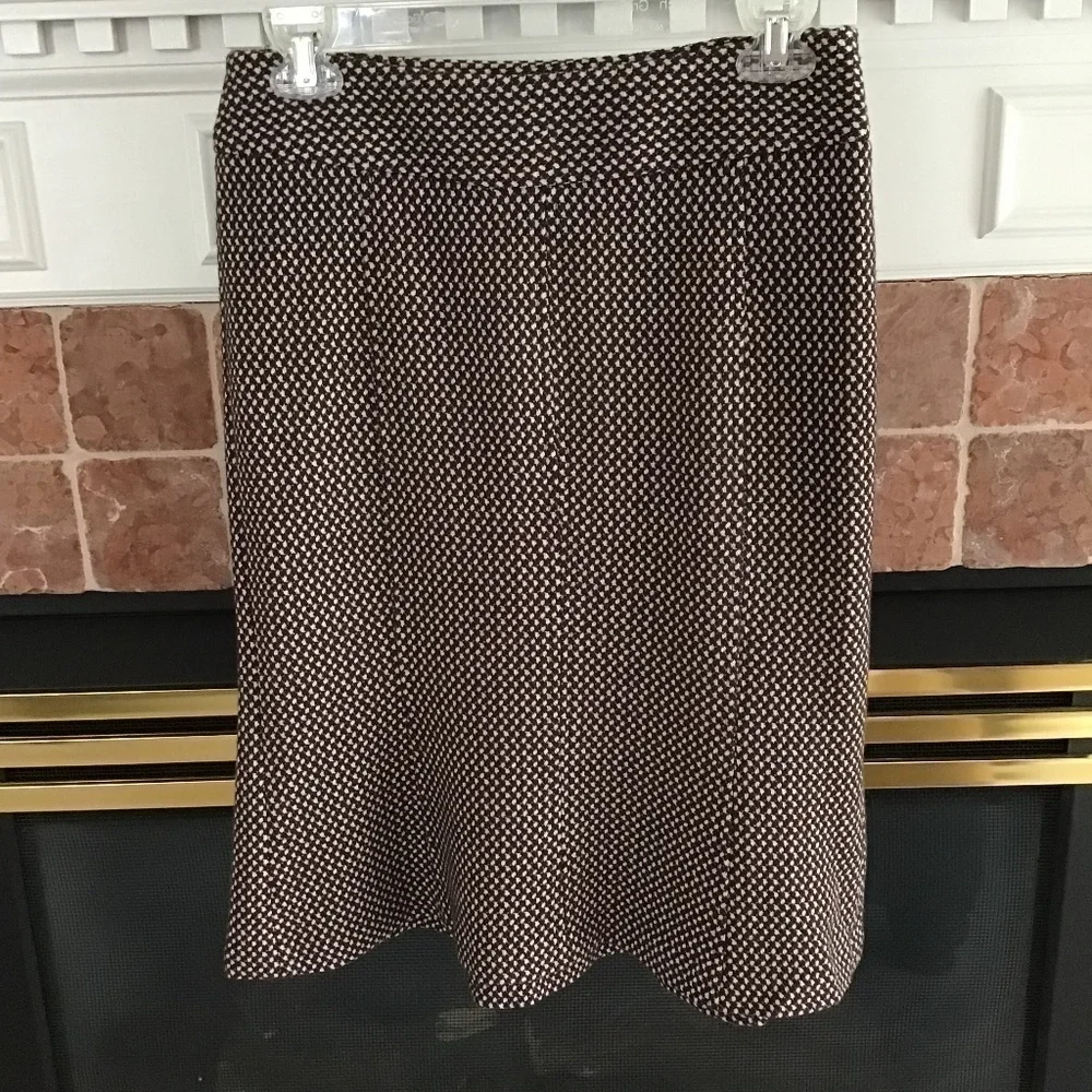 ALFANI PETITE WOOL SKIRT 4P